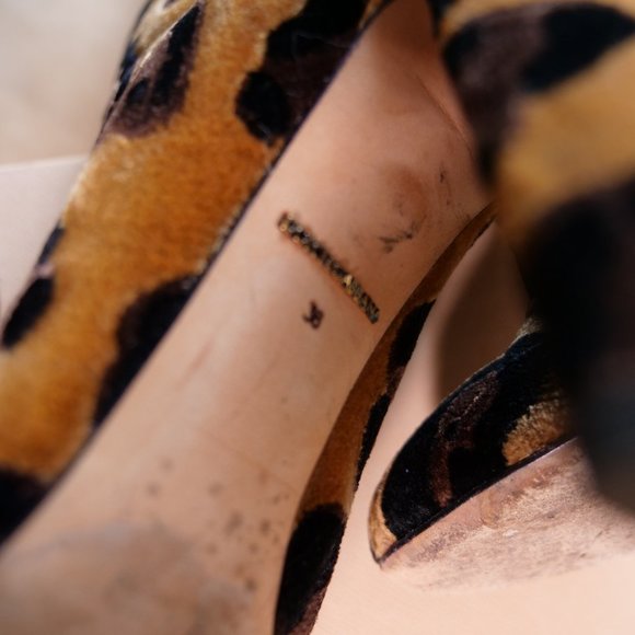 Dolce & Gabbana - Women's Brown Leopard Print Boots - Picture 6 of 12